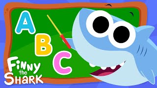 The Alphabet Song  Learn The ABCs  Finny The Shark [upl. by Etak799]