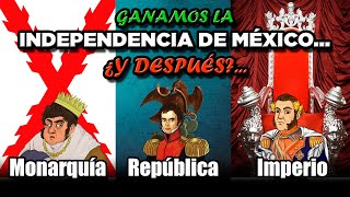 Los Proyectos Políticos después de la independencia de México  Bully Magnets  Historia Documental [upl. by Mcclenon723]