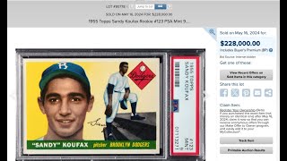 High Rollers The 10 Highest Sportscard Sales From the Latest Heritage Auction [upl. by Nirol746]