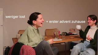 weniger lost und erster advent zuhaus  leipzig vlog 05 [upl. by Marrin998]