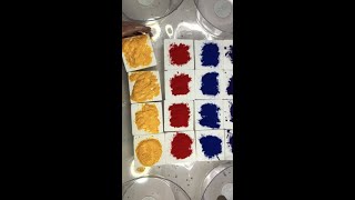 Fresh Gym Chalk w Pigment amp Color Sorting Short [upl. by Gnouv683]