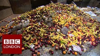 London’s rubbish problem Food waste – BBC London News [upl. by Ardnaek123]