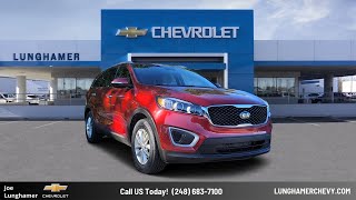 2017 Kia Sorento LX MI Waterford Clarkson Bloomfield Hills White Lake West Bloomfield [upl. by Hauger976]