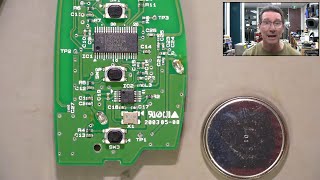 Hyundai IONIQ Keyfob Teardown  Battery Replacement [upl. by Yrahcaz968]