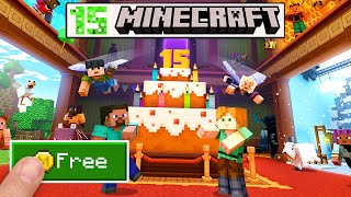 Playing Through PURE MINECRAFT NOSTALGIA 15 Years MiniGames and Museum Minecraft DLC [upl. by Norrabal586]