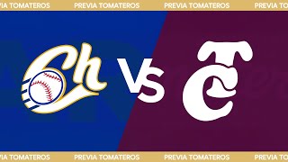 ⚾️  PREVIA TOMATEROS 🆚 CHARROS [upl. by Clint659]