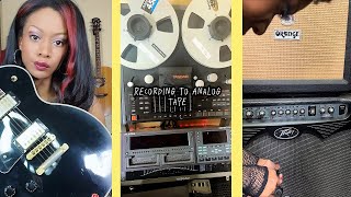 Recording to Analog Tape Super Quick Version [upl. by Rokach]