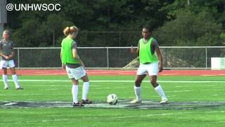 UNH Womens Soccer takes field for first practice of 2014 [upl. by Gney]