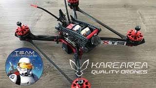 Unboxing  Karearea Talon SVX220 review by Team Mistral FPV [upl. by Elohcan529]