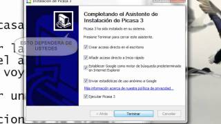 Descargar Picasa 38 [upl. by Marrin744]