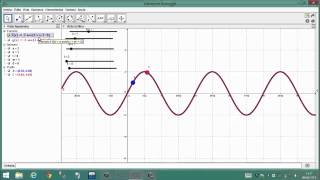 Animación de Ondas Mecánicas en geogebra [upl. by Eanram]