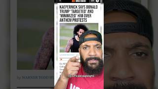 Kaepernick Says Trump Targeted Him ￼🤯🙄 shorts [upl. by Nirrat]