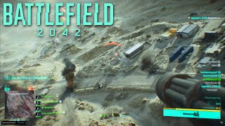 Battlefield 2042  4K 60fps PS5  Season 7  Rush XL 128  Reclaimed Flashpoint and Manifest [upl. by Serafine461]