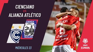 Cienciano 30 Alianza Atlético resumen EXTENDIDO del partido por la Liga1 2024  Torneo Clausura [upl. by Notsae]