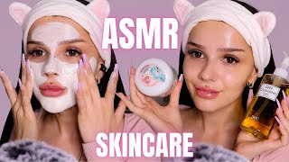 ASMR RUTINA DE SKINCARE COREANA [upl. by Nailliw344]