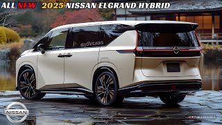 The 2025 Nissan Elgrand Hybrid  The King MPV Is Coming Back REVEALED [upl. by Aivul]