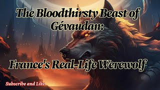 The Bloodthirsty Beast of Gévaudan Frances RealLife Werewolf [upl. by Stearne]