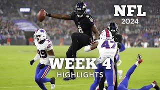 NFL Week 4 Highlights  Best Plays 2024 HD [upl. by Okiman]