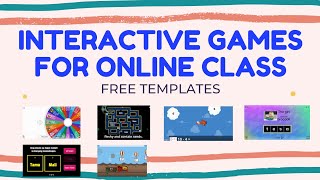 Interactive Games for Online Class  free templates [upl. by Dareece]