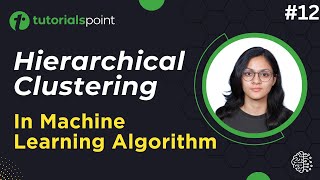 Hierarchical Clustering  Machine Learning Tutorial  Tutorialspoint [upl. by Anerec585]