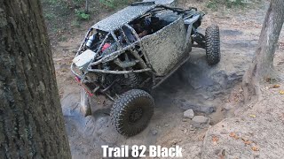 Windrock Offroad Trail 83 Blue to Trail 82 Black 9124 [upl. by Eenahs]