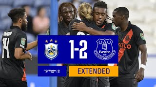 HUDDERSFIELD 12 EVERTON  CARABAO CUP HIGHLIGHTS  IWOBI  TOWNSEND WIN TIE FOR 10MAN BLUES [upl. by Schaaff]