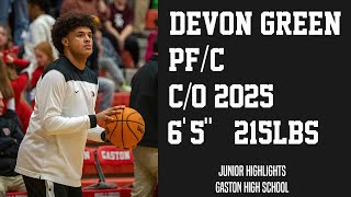 Devon Green Junior Season Highlights [upl. by Kling]