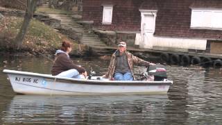 Fishing for Hybrid Striped Bass on Lake Hopatcong [upl. by Bohun]