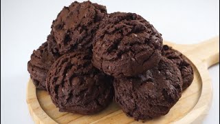 The Ultimate Double Chocolate Chip Cookie EASY RECIPE [upl. by Hough]