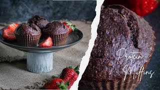 Healthy Chocolate Muffins  FlourFree SugarFree [upl. by Nahgeem927]