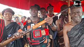 Sub Chiefs in Kumawu Wears Batakarikese  Barima Asumadu Sakyi II funeral [upl. by Buff]