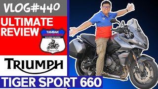 Triumph Tiger Sport 660 Ultimate Review  Vlog440 [upl. by Sessylu]