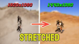 How to Set Up Stretched Resolution 1440x1080 in PUBG [upl. by Trebuh]