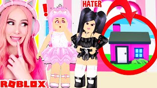 I Spent 24 Hours IN A TINY HOME With My BIGGEST HATER In Adopt Me Roblox Adopt Me [upl. by Skees]