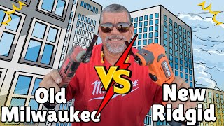 Ridgid 18V Oscillating Multitool R86241K Vs Milwaukee old m12 [upl. by Neiht]