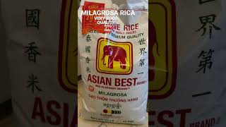 JASMINE RICE  MILAGROSA  RICE WE BUY  4000 25 LBS 99 RANCH  GOOD QUALITY RICE beta shorts [upl. by Selemas203]