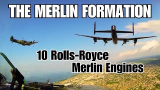 THE MERLIN FORMATION 10 RollsRoyce Merlin Engines [upl. by Repip812]