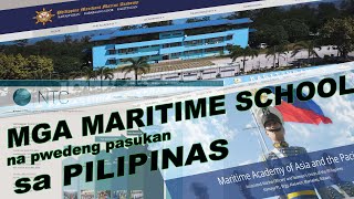 Vlog2 MARITIME SCHOOLS SA PILIPINAS [upl. by Salina]