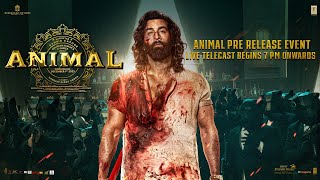 ANIMAL PRE RELEASE EVENT Ranbir KapoorRashmikaAnilBobby  Mahesh BRajamouli Sandeep Bhushan K [upl. by Wiles]