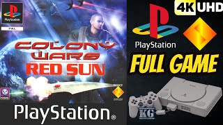 Colony Wars Red Sun  PS1  4K60ᶠᵖˢ UHD🔴  Longplay Gameplay Walkthrough Full Movie Game [upl. by Reave]