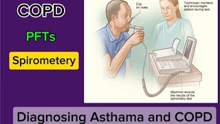 Diagnosing COPD and Asthama  PFTs Spirometery  Step 2 CK  First Aid USMLE [upl. by Gnues479]