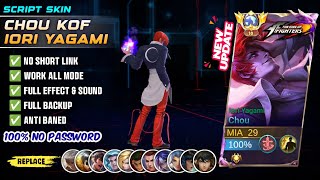 New  Script Skin Chou Kof Iori Yagami No Password  Full Effect Voice  Patch Terbaru [upl. by Ailices]