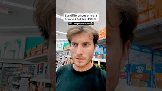 La logique des pharmacies aux USA🇺🇸😱🤯travel viralvideo vlog ytshorts reels france humour [upl. by Valeda471]