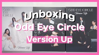 UNBOXING Odd Eye Circle 오드아이써클  Version Up [upl. by Allx]