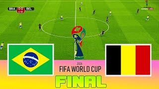 BRAZIL vs BELGIUM  Final FIFA World Cup 2026  Full Match All Goals  Football Match [upl. by Giffard]