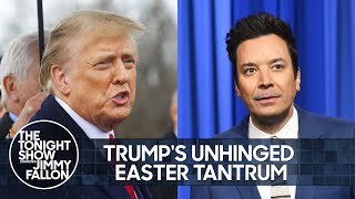 Trumps Unhinged Easter Tantrum Truth Social Stock Tanks After 58 Million Loss Revealed [upl. by Aleahcim]