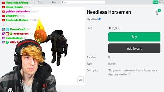 KreekCraft Headless Horseman Giveaway Every 1000 Subscribers FULL STREAM VOD [upl. by Kinney]