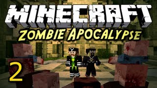 Minecraft Zombie Apocalypse w AntVenom Part 2 [upl. by Jansen]