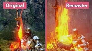 Dark Souls – Original Prepare To Die Edition vs Remastered both on PC Graphics Comparison [upl. by Purvis]