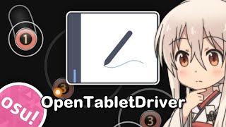 osu The BEST Tablet Driver Ever OpenTabletDriver [upl. by Ymmac]